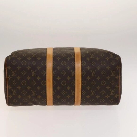 LOUIS VUITTON Monogram Keepall 45 Boston Bag M41428 LV Auth 138601 - Picture 7 of 16